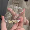 Hanfu Osmanthus Pulseira de Flores Estilo Chinês Primavera e Verão Nova Alta Qualidade Light Design Luxo All-match Pulseira de Presente da Namorada