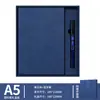 Set de regalo de caja para cuaderno personalizado, cuaderno, bolígrafo, unidad USB con grabado, se puede imprimir con logo, regalos promocionales corporativos personalizados