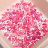 10g Perlas Redondas Mixtas Acrílicas, Perlas de Flor de Lazo, Pulsera DIY Hecha a Mano, Collar, Materiales para Accesorios de Joyería