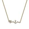 Collar Estrellado de Plata de Ley S925 para Mujer, Exquisito y Sencillo, Cadena de Suéter Estilosa Estilo Ins, Joyería para Clavícula al por Mayor, Nicho de Lujo Ligero