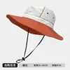 Sombrero de Pescador de Secado Rápido con Ala Ancha para Ciclismo al Aire Libre, Montañismo y Pesca de Hombres, Protección Solar y Sombrilla, Secado Rápido, Transpirable y Moderno Sombrero de Pescador