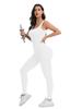 Pantalones Deportivos de Yoga en Stock, Fitness de Secado Rápido Transpirable Tejido sin Costuras Pilates Glúteos de Melocotón Adelgazante Mono