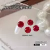Rhinestones Octagonales K9 Premium para Uñas con Diseño de Rosa del Milenio, Populares Lujosos Brillantes Multifacéticos de Cristal con Base Puntiaguda para Uñas