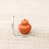 Serie de miniaturas de paisaje creativas y simuladas de jarra de vino y tetera, accesorios de decoración para paisajismo DIY, figuras en miniatura