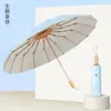 Venda Direta de Fábrica Cidade do Guarda-chuva Guarda-chuva de Uso Duplo para Chuva e Sol, Guarda-chuva Promocional, Protetor Solar, Guarda-chuva de Sol Retrô, Guarda-chuva Manual Anti-UV