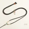 Corda de Colar Artesanal Atacado com Pedra Superior de Aventurina, Cordão de Pingente de Jade Ajustável com Fecho de Segurança para Pingente de Jade