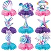 Decoraciones de Mesa Transfronterizas de Nuevo Océano, Adornos de Panal, Decoraciones para Fiestas de Cumpleaños, Suministros para Decoración de Fiestas Festivas