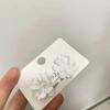 Pendientes de perlas de camelia blanca Super Fairy, nuevos pendientes de aguja de plata S925 de estilo simple de moda coreana para mujer Mori.