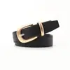 Nova Moda Estilo Ins Cinto para Mulheres Versátil para o Dia a Dia Fivela de Pino Cinto Feminino Simples Versão Coreana Cinto Decorativo para Calças Atacado