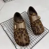 Zapatos Casuales de Moda para Mujer sin Cordones, Ligeros y Cómodos, Estampado de Leopardo, Nuevos para Primavera y Otoño 2026, para Comercio Transfronterizo
