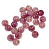 Fabricante Venta al por Mayor 12mm Dorado Pintura al Óleo Manchado Cuentas de Resina DIY Pulsera Cadena para Teléfono Móvil Joyería Accesorios para Ropa Cuentas