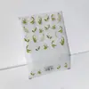 Pegatinas para Uñas Tensoras con Relieve de Gelatina Flor de Cinco Pétalos M483 Flor de Cerezo Melocotón Rosa Flor de Loto Tulipán Flores