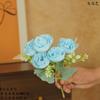 Flores Artificiales Le Youyi 6 Flores de Bolsita de Té Grandes Decoración Floral para Exteriores Venta al por Mayor Flores de Hortensia Grandes Transfronterizo