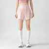 Shorts Esportivos Anti-Exposição de Cintura Alta para Mulheres, Calças de Yoga Soltas Emagrecedoras, Roupa Exterior Anti-Exposição para Corrida, Calças Fitness para Mulheres, Verão