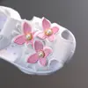 Sandalias de Bebé Verano Niña Zapatos Chirriantes para Bebé Antideslizantes Suela Suave 1-3 Años Zapatos para Niños Pequeños Bebé Princesita Punta Cerrada 2