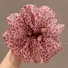 2026 Nuevo Scrunchie de Estampado de Leopardo para el Cabello para Mujeres, Cuerda Elástica para Cola de Caballo Baja, Accesorio para el Cabello de Alta Elasticidad