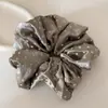 Goma para el pelo de terciopelo con lunares de alta gama estilo coreano para mujer, elegante goma para el pelo para peinados de moño