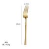 Procesamiento personalizado - transfronterizo para cuchillo, tenedor y cuchara de acero inoxidable de estilo occidental para hotel, de cintura delgada y pequeña, restaurante de lujo de estilo europeo