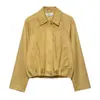 Comercio Electrónico Transfronterizo Estilo Europeo y Americano Ropa de Mujer ZA AliExpress Venta Caliente Chaqueta Piloto Abrigo de Mujer
