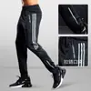 Calça Esportiva Masculina Futebol Treinamento Profissional Corrida Fitness Calça Longa Primavera e Outono Secagem Rápida Esportes Estudantes Coleta de Perna Atletismo