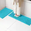 Tapetes de Chão Absorventes de Chenille para Casa, Tapetes de Cozinha, Capachos de Porta de Banheiro, Tapetes Antiderrapantes para Banheiro, Carpete Resistente a Manchas para Banheiro