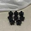 Presilha de Garra Redonda com Contas para Cabelo de Verão para Mulheres 2026 Nova de Alta Qualidade Pequena Exquisite Presilha para Meio-Preso Presilha Lateral para Franja Acessório de Cabelo
