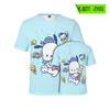 Moda Explosiva Nueva Primavera 2024 Ropa Patrón Perro Gui de Jade Impresión Digital 3D Camisetas para Hombres y Mujeres