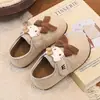 Zapatos de Niña de una Sola Capa para Primavera y Otoño Zapatos de Caricatura tipo Birkenstock Zapatos de Princesa para Niños Invierno 2025 Zapatos Pequeños de Cuero para Bebé Mocasines