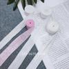 Procesamiento personalizado Blanco 2cm rollo de ropa interior térmica plegada borde elástico de nailon con banda elástica de goma de nailon