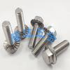 Tornillos de brida de acero inoxidable al por mayor, tornillos de cabeza plana, tornillos de cabeza cóncava, tornillos de brida no estándar M8-20