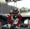 Decoração de Carro Halloween Crânio Coração Pingente para Mochila Festa de Aniversário Decoração de Casa