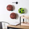 Soporte de baloncesto de pared transfronterizo hierro baloncesto fútbol uno estante de exhibición de bolas multiusos estante de almacenamiento soporte de exhibición