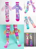 Comercio Electrónico Transfronterizo de Unicornios Celebridad de Internet Australiana Calcetines con Dibujos Animados de Venta Caliente, Calcetines Personalizados de Rodilla Tendencia para Vacaciones Venta al por Mayor