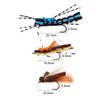 Espuma para Moscas Señuelo Flotante para Pesca con Mosca Set de Señuelos para Pesca con Mosca Señuelo Imitación de Insecto Mosca Seca Flotante