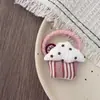 Tecido Novo de Primavera Flor Animal Pequeno Anel de Cabelo Infantil Corda de Cabelo Corda de Cabeça Tendões de Borracha
