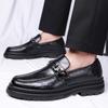 Zapatos de Piel para Hombre 2026 Nuevo Estilo Formal de Negocios Zapatos de Piel de Moda Tendencia Casual Boda de Gama Alta Zapatos de Hombre Venta Directa de Fábrica