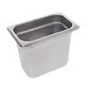 Bandeja Gastronorm GN 1/9 - Profundidade 15cm Aço Inoxidável - Rojemac Profissional