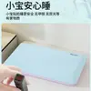 Funda de almohada de seda viscoelástica de enfriamiento de verano clase A para estudiantes de primaria, funda de almohada individual de seda helada de dibujos animados para niños, funda de núcleo de almohada de látex