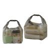 Bolsa de lavado de red EVA multifuncional, bolsa de natación para playa al aire libre, bolsa de cosméticos con hebilla para artículos diversos, bolsillo de red portátil