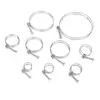 Aço Inoxidável 304/201 Abraçadeira de Mangueira de Fio Duplo Abraçadeira de Tubo Suporte de Tubo de Gás Tubo de Água Estrutura de Aço Abraçadeira de Tubo de Borracha