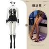 Ouvir à noite fragrância lingerie sexy uniforme de empregada tentação sexy pijama uniforme peito pequeno garota gato paixão traje de malha quente