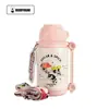 Botella de Agua Deportiva Colaboración Serie Oso y Chicas Superpoderosas Gran Capacidad Oficina Doble Taza para Beber Acero Inoxidable 316