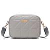 Bolso de Cámara Bordado de Diamantes Triangulares 2024 Nuevo Estilo de Moda Portátil Simple Gran Capacidad Bolso de Hombro Cruzado Lujo Ligero