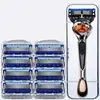 Compatible con rastrillos manuales Gillette Fusion5, con un sistema de 5 cuchillas para un afeitado suave y cómodo