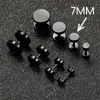 Aretes de Acero, Chapado al Vacío de Alta Calidad, No se Desvanecen, Aretes en Forma de I para Hombre, Aretes Redondos de Mancuerna para Mujer, Suministro Transfronterizo de Ebay