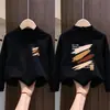 Ropa interior térmica casual de manga larga para niños, estilo nuevo Otoño Invierno, forro polar, camiseta de cuello alto para bebés, top interior, moderno