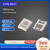 0. Diodo emissor de luz roxa 2w2835led 60Ma detector de dinheiro luz roxa LED SMD contas de lâmpada 2835LED luz roxa