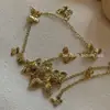 Cadena de Cintura de Mariposa de Metal Vintage para Mujer Diseño de Nicho Collar de Alta Gama Cadena Corporal Multifuncional Accesorios Explosivos