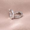 Aretes Simples de Concha de Círculo Pequeño 2021 Nueva Moda Coreanos Elegantes Aretes de Celebridad de Internet Aretes Hebilla para la Oreja Joyería