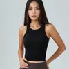 Colete de Yoga, Colete Esportivo Outerwear, Estilo Curto com Bojo no Peito, Respirável, À Prova de Choque, para Corrida e Fitness Feminino